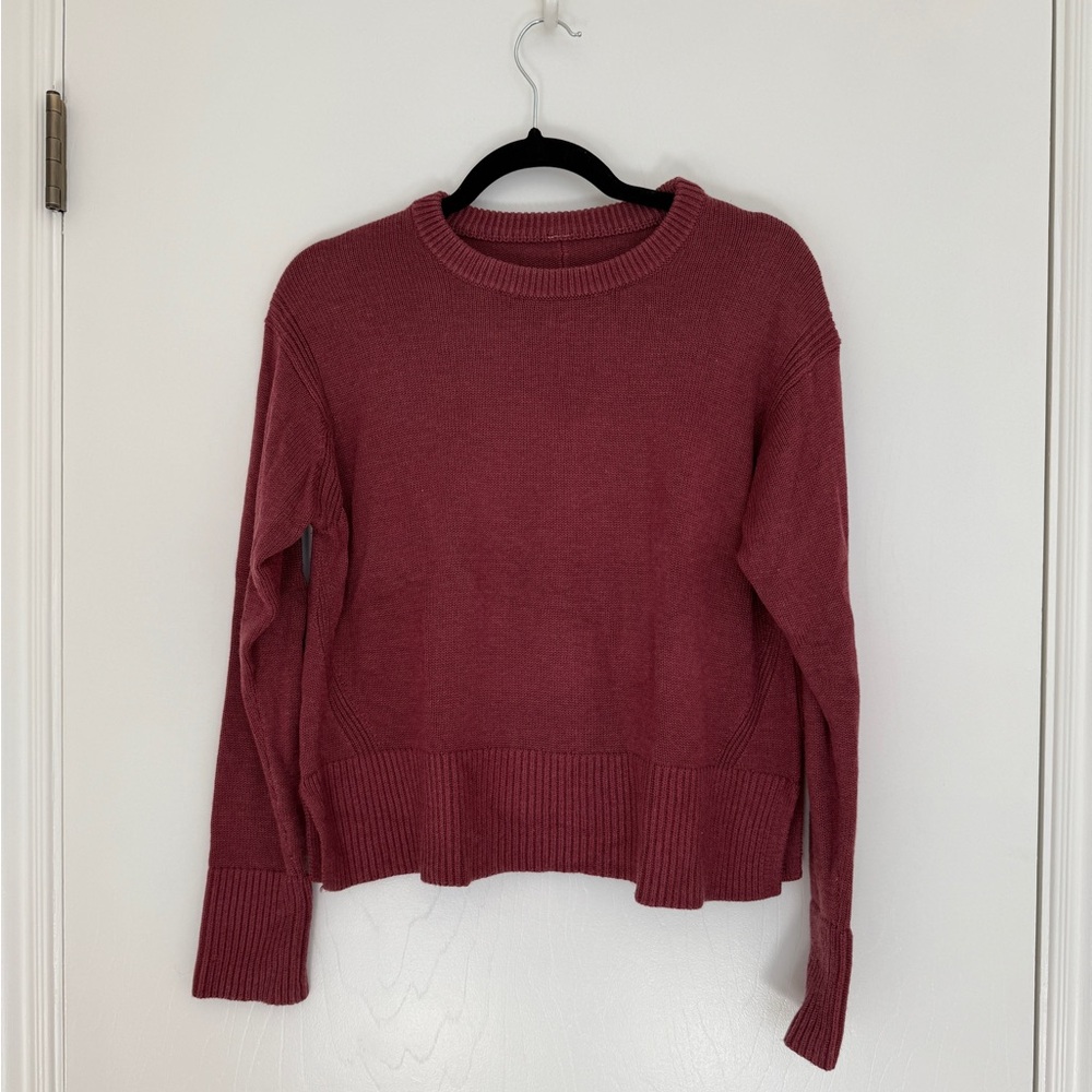 Lululemon Burgundy Sweater